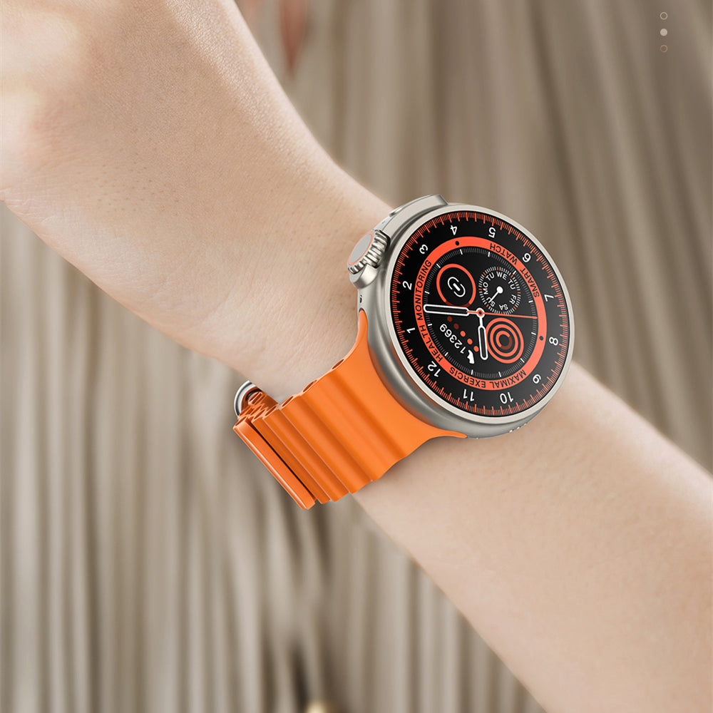 K9 Smart Watch 1.39" Round Screen – Wireless Charging, NFC, Alipay, Health & Fitness Tracker