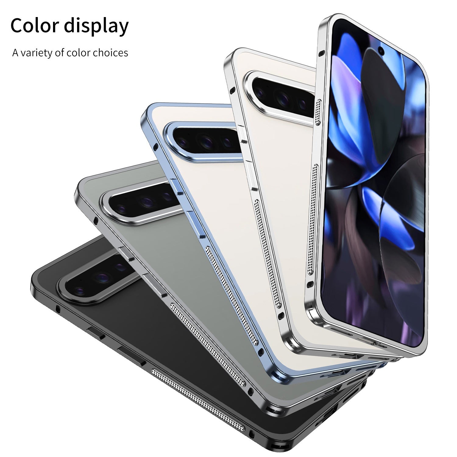Aluminum Alloy Heat Dissipation Case for Google Pixel 9 / 9 Pro / XL