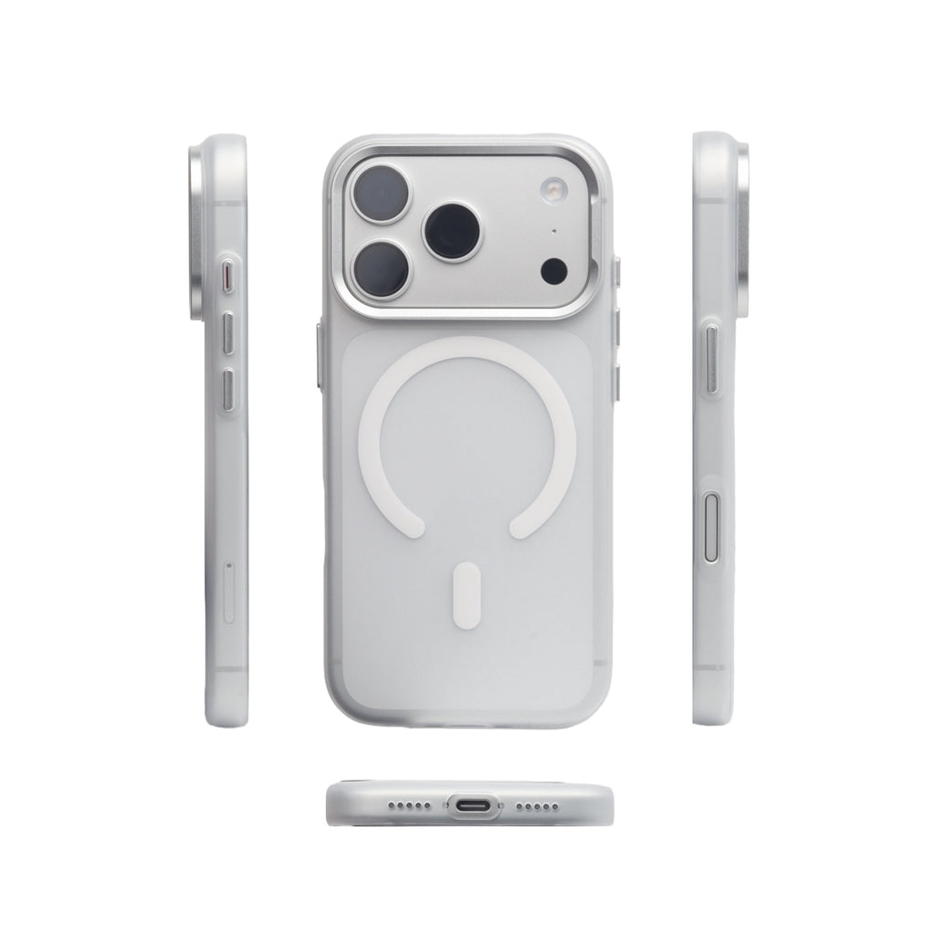 Frosted Magnetic Suction Phone Case for iPhone 17 Pro Max