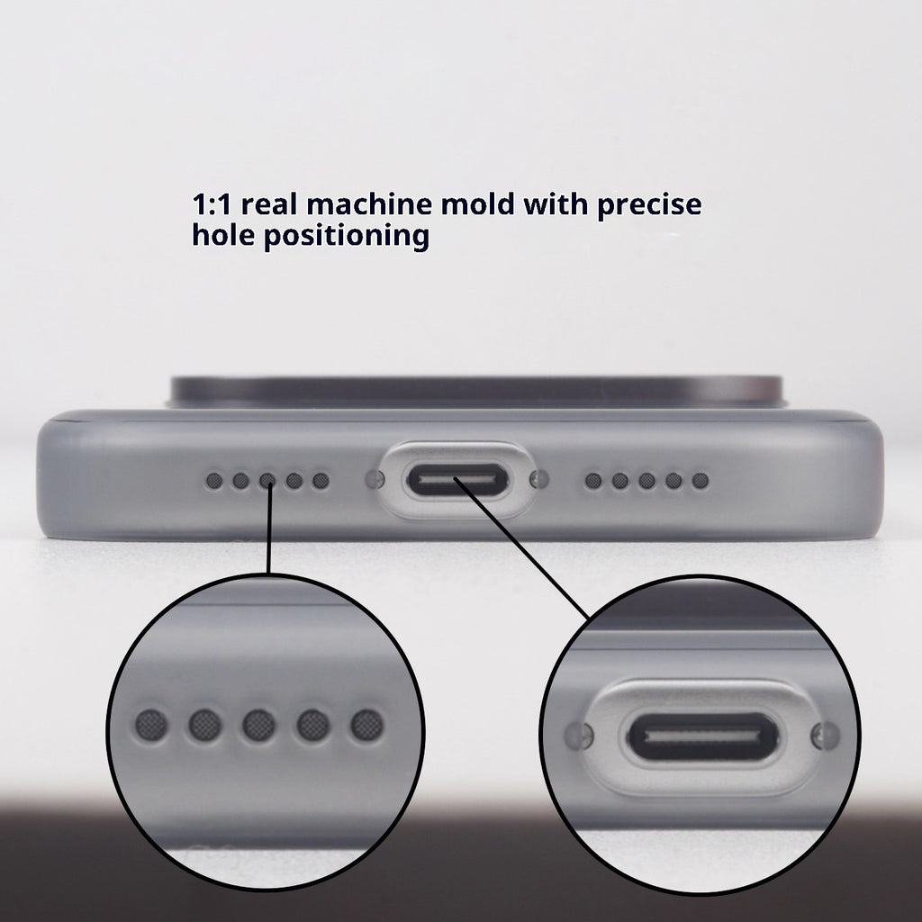 Frosted Magnetic Suction Phone Case for iPhone 17 Pro Max