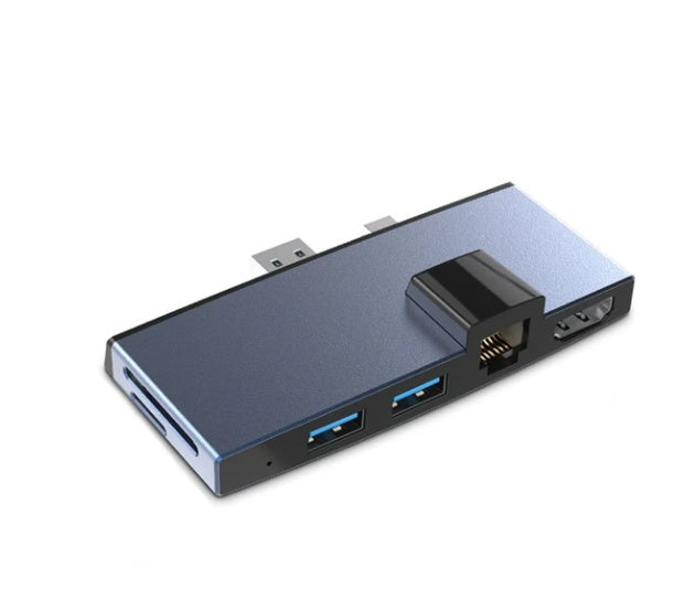 Fashion Multi-Port Adapter- USB 3.1, HDMI, SD/TF Card & Gigabit Ethernet