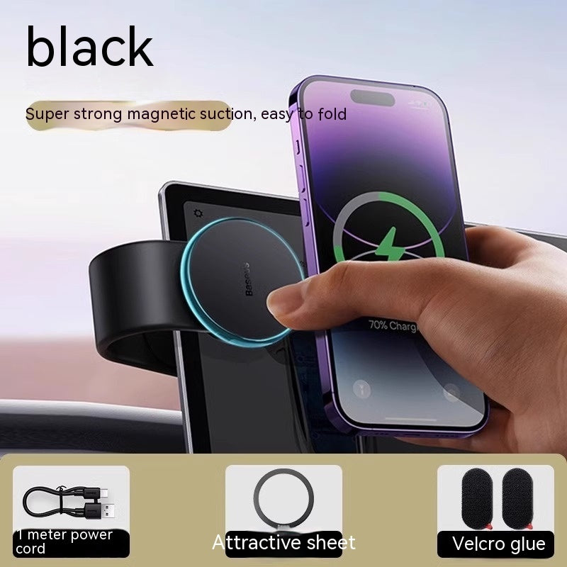 Magnetic Bendable Car Phone Holder & Wireless Charger