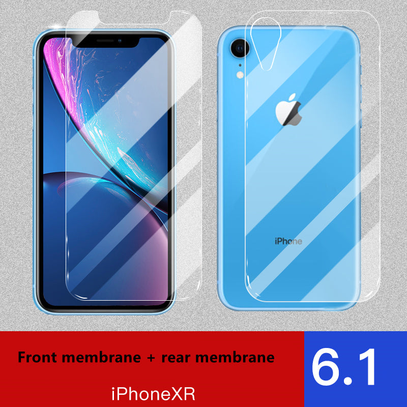 Apple iPhone Tempered Glass Screen Protector- Front & Rear Film