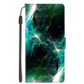 Marble Leather Wallet Flip Case- Google Pixel 7A & 7 Pro