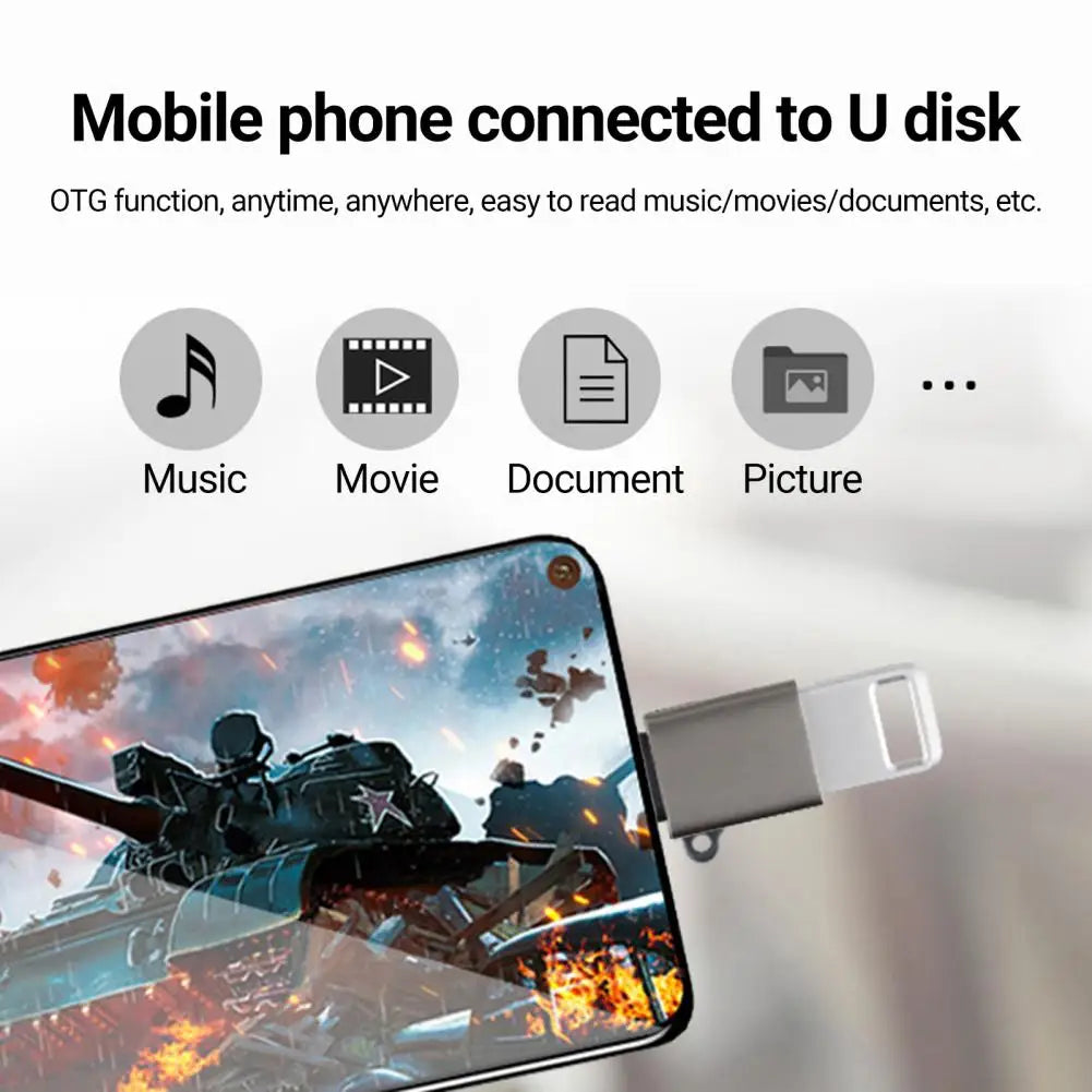 USB-C to USB 3.2 OTG converter