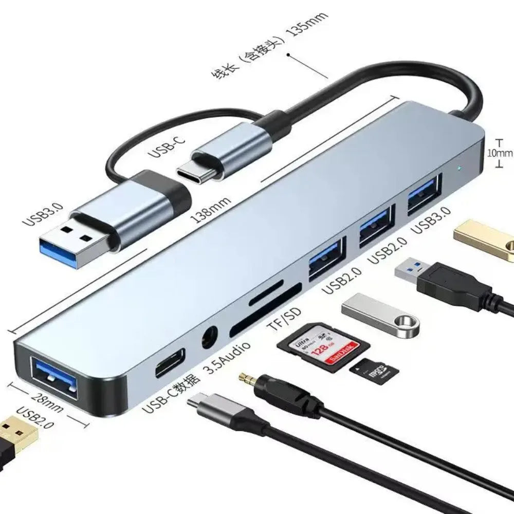 USB C HUB Type C Splitter